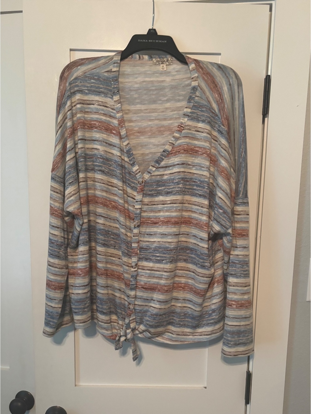 Striped cardigan